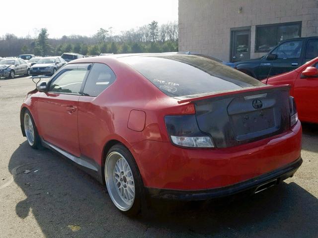 JTKJF5C7XD3051186 - 2013 TOYOTA SCION TC RED photo 3