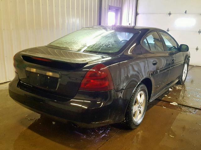 2G2WP552761262189 - 2006 PONTIAC GRAND PRIX BLACK photo 4