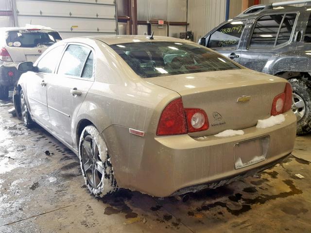 1G1ZH57B094158244 - 2009 CHEVROLET MALIBU 1LT 棕色 照片 3