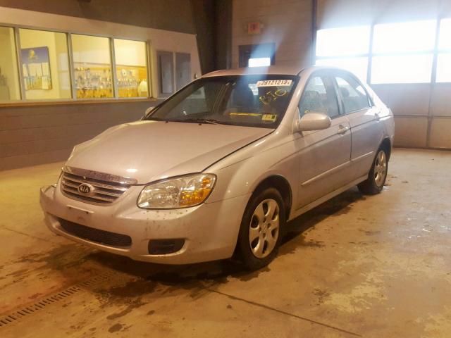 KNAFE121575380969 - 2007 KIA SPECTRA EX SILVER photo 2