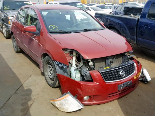 3N1AB61E08L743884 - 2008 NISSAN SENTRA 2.0 RED photo 1