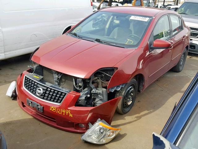 3N1AB61E08L743884 - 2008 NISSAN SENTRA 2.0 RED photo 2