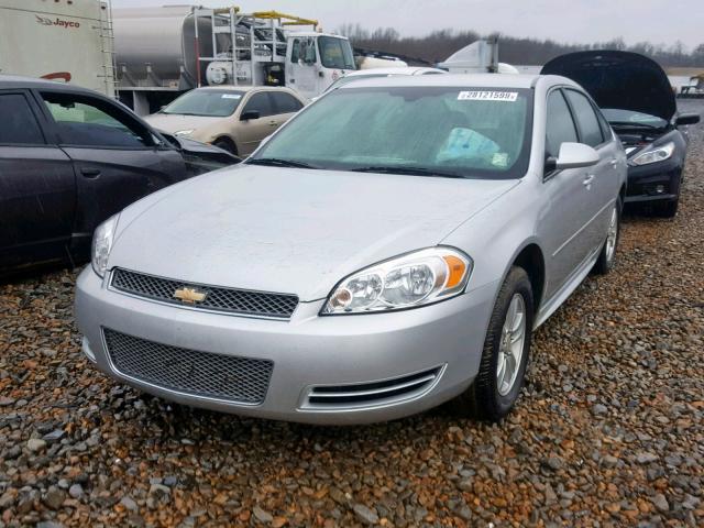 2G1WA5E38E1154600 - 2014 CHEVROLET IMPALA LIM GRAY photo 2