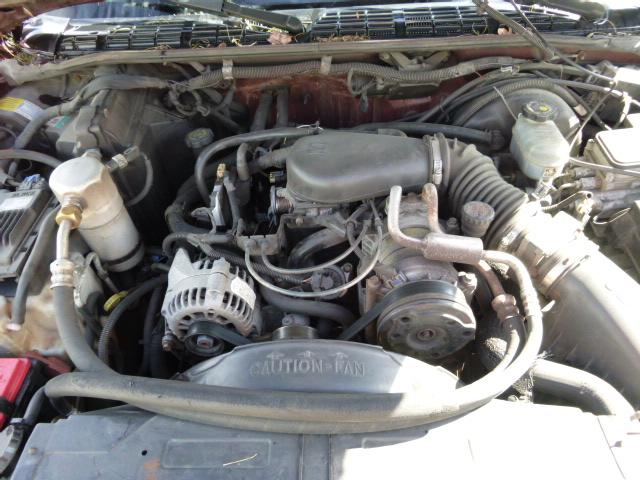 1GNDT13W4W2120838 - 1998 CHEVROLET BLAZER BURGUNDY photo 7