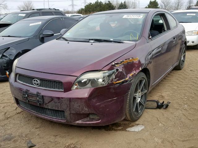 JTKDE167660099700 - 2006 TOYOTA SCION TC იასამნისფერი ფოტო 2