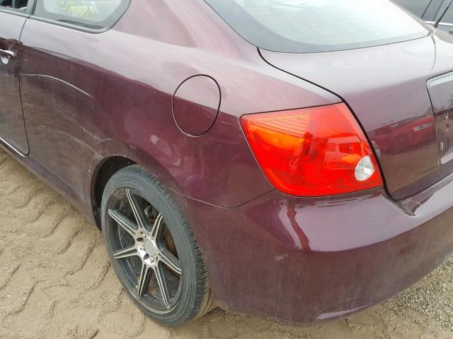 JTKDE167660099700 - 2006 TOYOTA SCION TC იასამნისფერი ფოტო 9