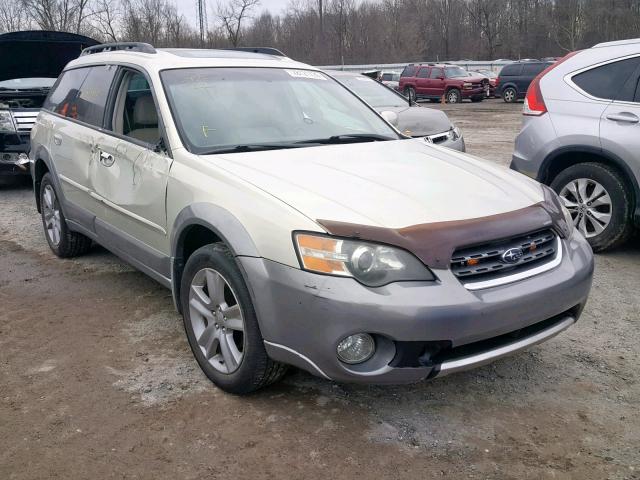 4S4BP86C654352645 - 2005 SUBARU LEGACY OUT TAN photo 1