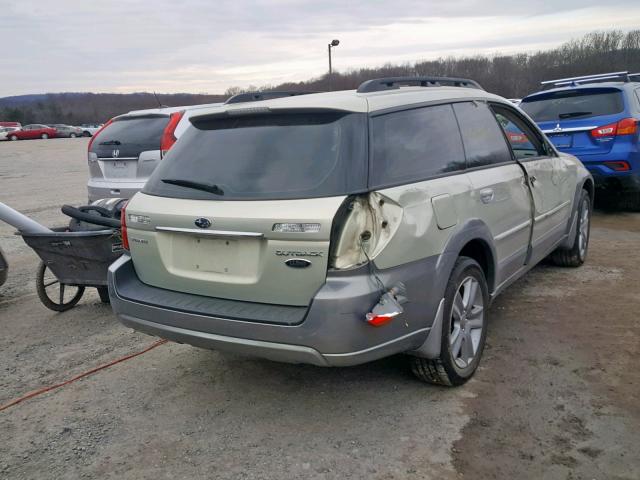 4S4BP86C654352645 - 2005 SUBARU LEGACY OUT TAN photo 4