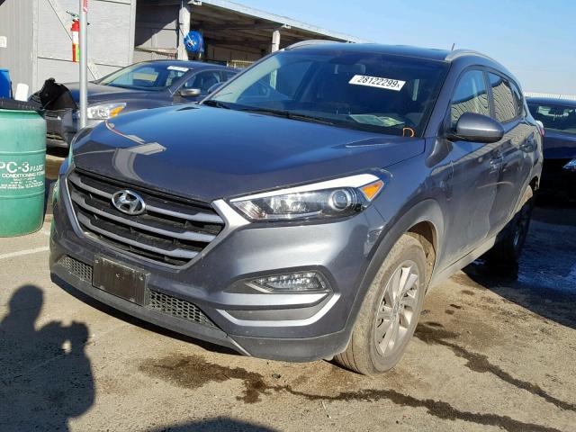 KM8J33A48HU523930 - 2017 HYUNDAI TUCSON LIM CHARCOAL photo 2