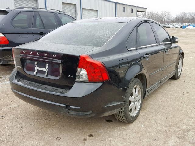 YV1MS382792465728 - 2009 VOLVO S40 2.4I BLACK photo 4