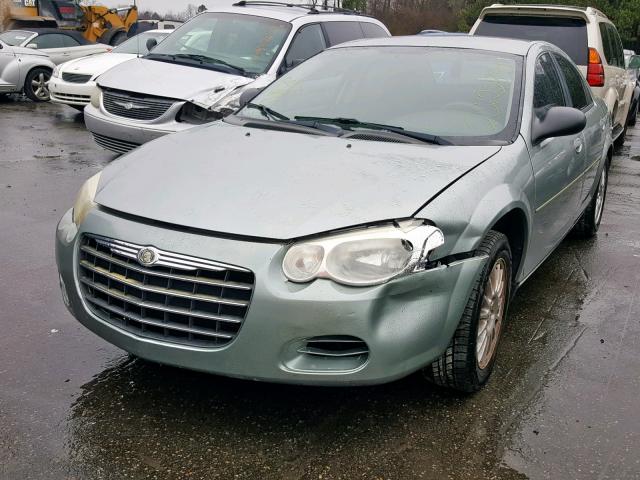 1C3EL56R66N204530 - 2006 CHRYSLER SEBRING TO BLUE photo 2