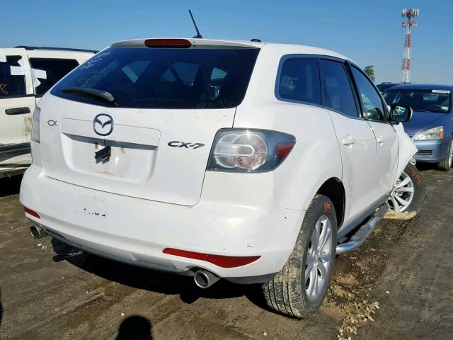 JM3ER2CL8B0363301 - 2011 MAZDA CX-7 WHITE photo 4