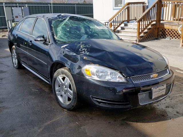 2G1WB5E34G1106348 - 2016 CHEVROLET IMPALA LIM BLACK photo 1