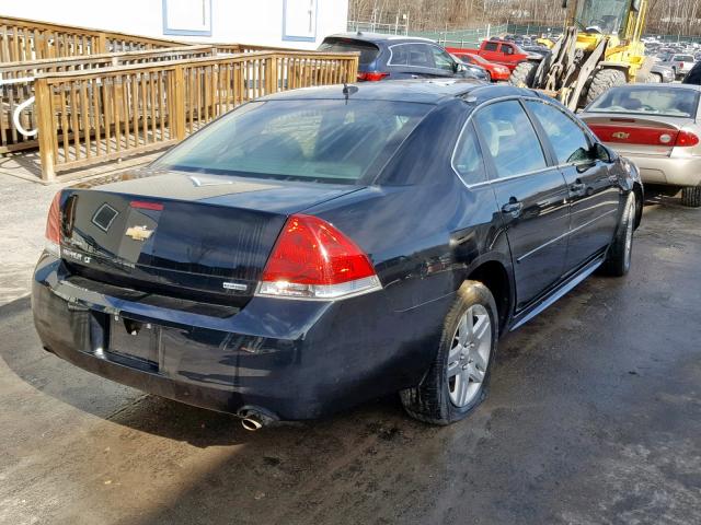 2G1WB5E34G1106348 - 2016 CHEVROLET IMPALA LIM BLACK photo 4