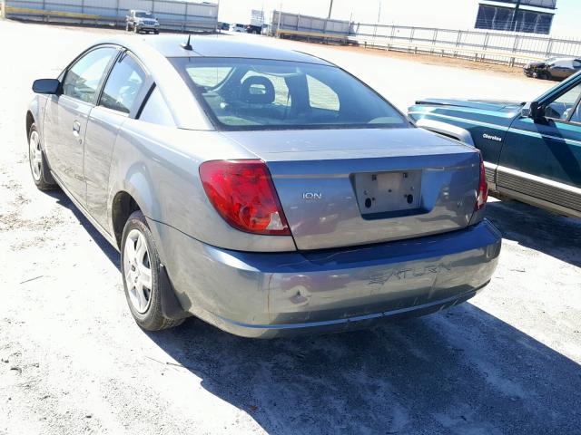 1G8AN18F86Z181190 - 2006 SATURN ION LEVEL GRAY photo 3