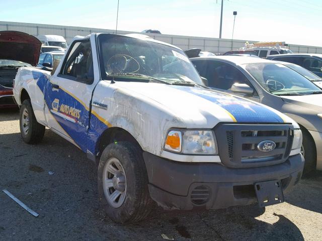 1FTYR10D49PA62880 - 2009 FORD RANGER WHITE photo 1