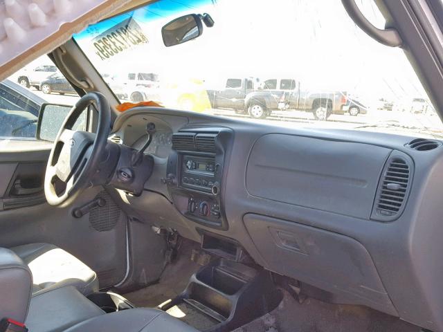 1FTYR10D49PA62880 - 2009 FORD RANGER WHITE photo 9