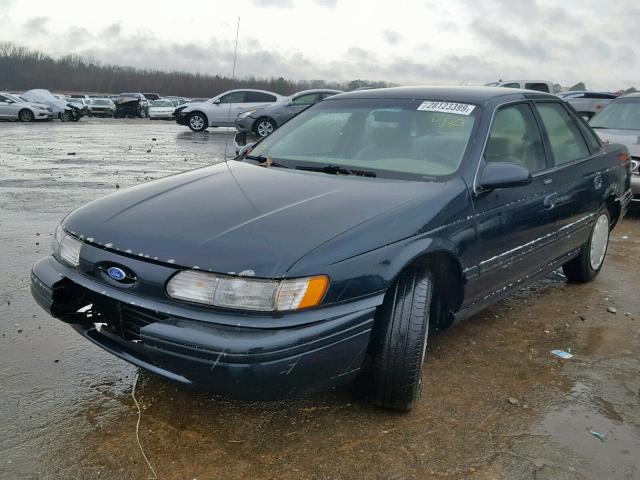 1FALP52U5SA158665 - 1995 FORD TAURUS GL GREEN photo 2