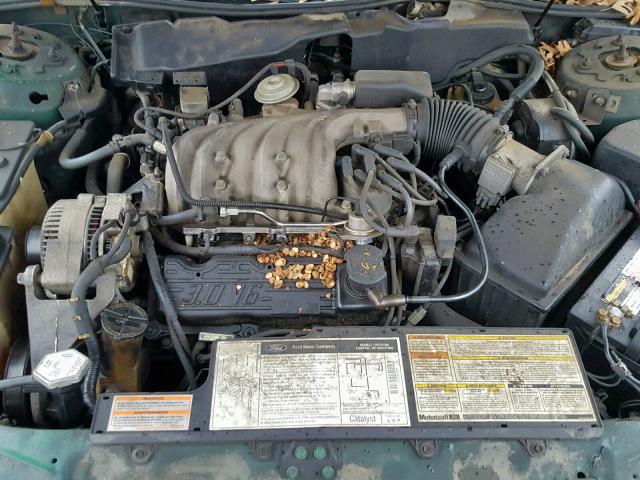 1FALP52U5SA158665 - 1995 FORD TAURUS GL GREEN photo 7