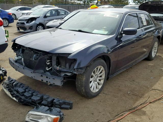 2C3CCAAG8CH202644 - 2012 CHRYSLER 300 BLACK photo 2