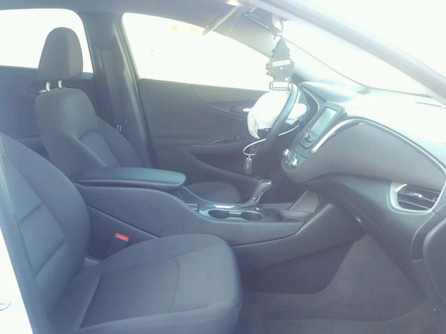 1G1ZB5ST0JF152969 - 2018 CHEVROLET MALIBU LS WHITE photo 5