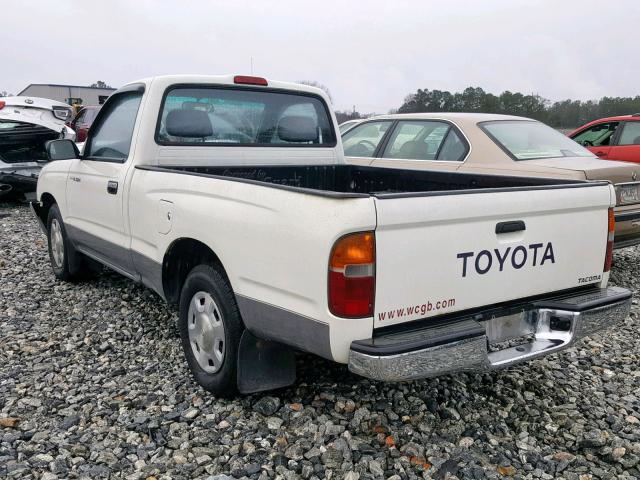 4TANL42N5VZ225364 - 1997 TOYOTA TACOMA WHITE photo 3