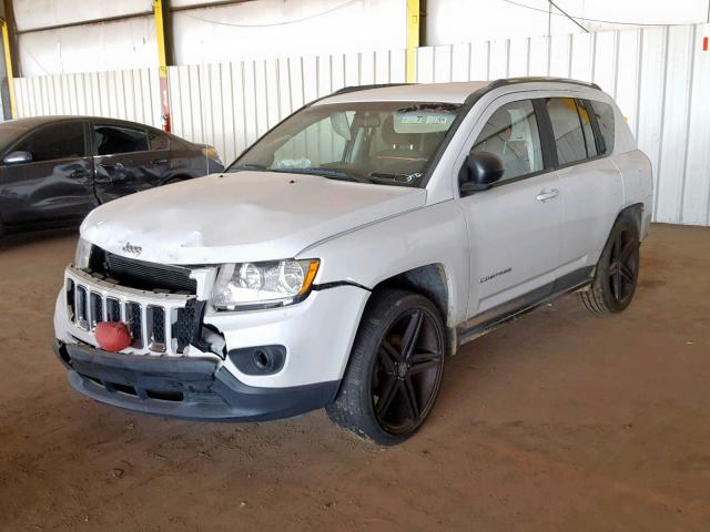 1C4NJCBB4DD109031 - 2013 JEEP COMPASS SP თეთრი ფოტო 2