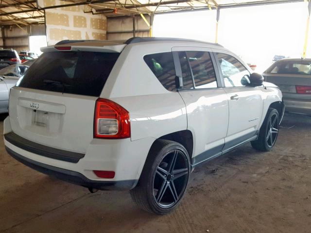 1C4NJCBB4DD109031 - 2013 JEEP COMPASS SP თეთრი ფოტო 4