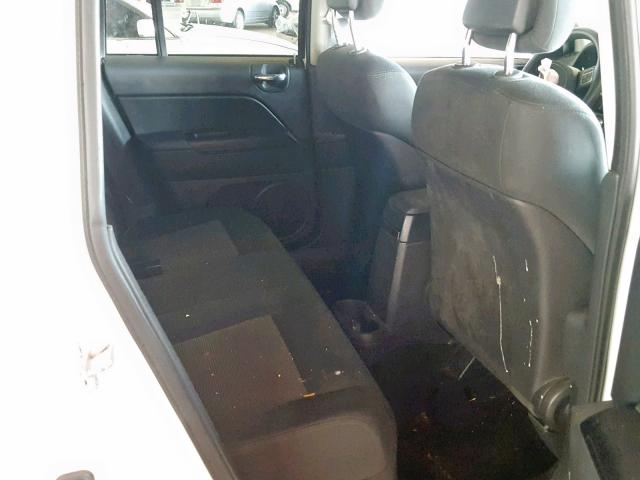 1C4NJCBB4DD109031 - 2013 JEEP COMPASS SP თეთრი ფოტო 6