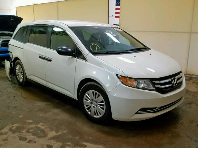 5FNRL5H28GB123588 - 2016 HONDA ODYSSEY LX WHITE photo 1