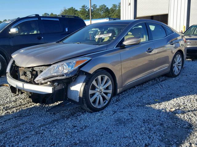 KMHFH4JG2DA268775 - 2013 HYUNDAI AZERA GLS SILVER photo 2