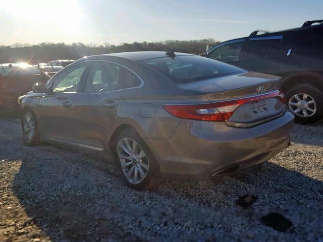 KMHFH4JG2DA268775 - 2013 HYUNDAI AZERA GLS SILVER photo 3