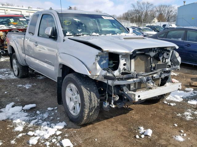 5TFUU4EN3CX036388 - 2012 TOYOTA TACOMA SILVER photo 1