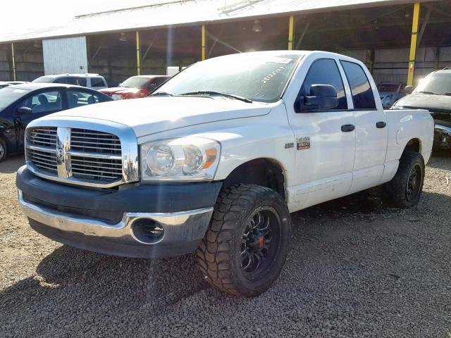 3D7KR28D48G228002 - 2008 DODGE RAM 2500 S თეთრი ფოტო 2