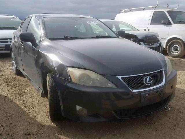 JTHBK262465019006 - 2006 LEXUS IS 250 BLACK photo 1