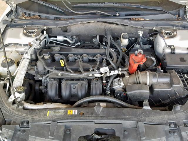 3FAHP0GA9AR258201 - 2010 FORD FUSION S TAN photo 7