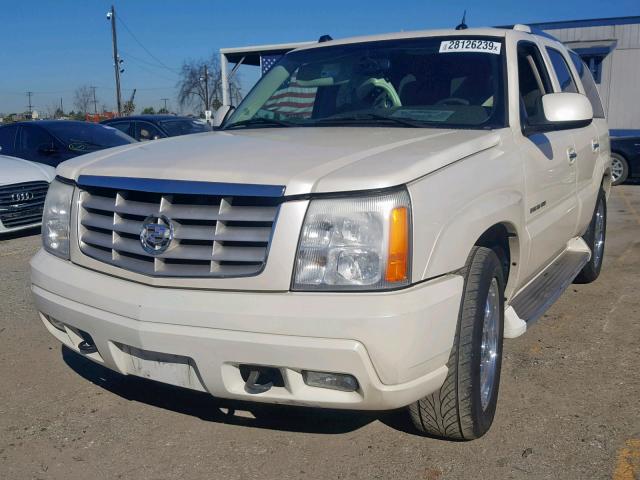 1GYEC63N75R210194 - 2005 CADILLAC ESCALADE L WHITE photo 2