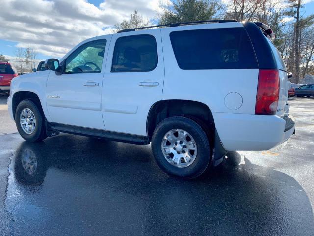 1GKFK13087J111667 - 2007 GMC YUKON WHITE photo 3