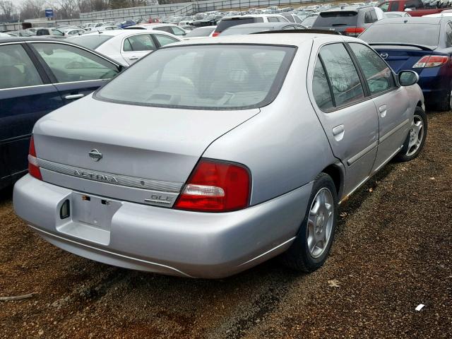 1N4DL01A21C182421 - 2001 NISSAN ALTIMA GXE SILVER photo 4