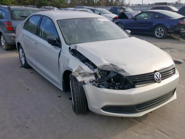 3VW1K7AJ1BM062258 - 2011 VOLKSWAGEN JETTA BASE GOLD photo 1