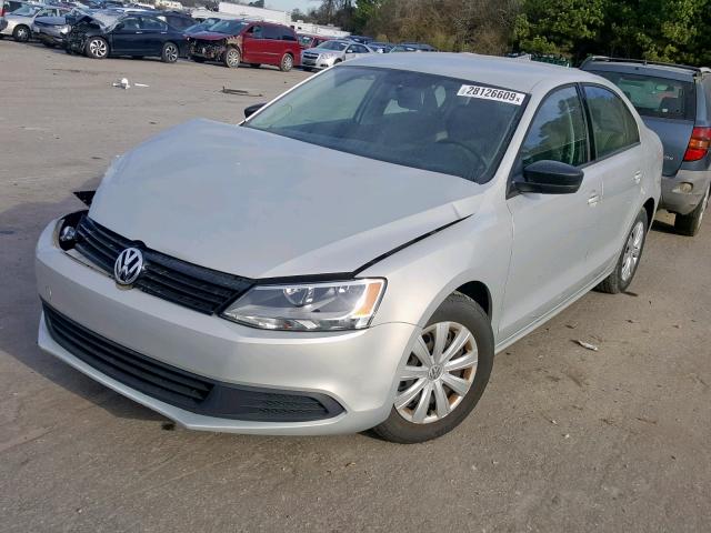 3VW1K7AJ1BM062258 - 2011 VOLKSWAGEN JETTA BASE GOLD photo 2