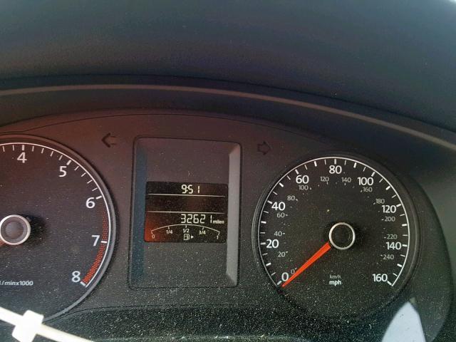 3VW1K7AJ1BM062258 - 2011 VOLKSWAGEN JETTA BASE GOLD photo 8