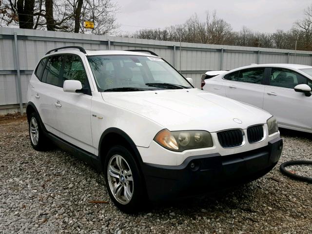 WBXPA93455WD03509 - 2005 BMW X3 3.0I WHITE photo 1