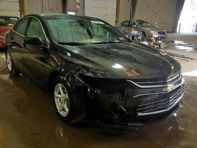 1G1ZB5ST7GF339733 - 2016 CHEVROLET MALIBU LS BLACK photo 1