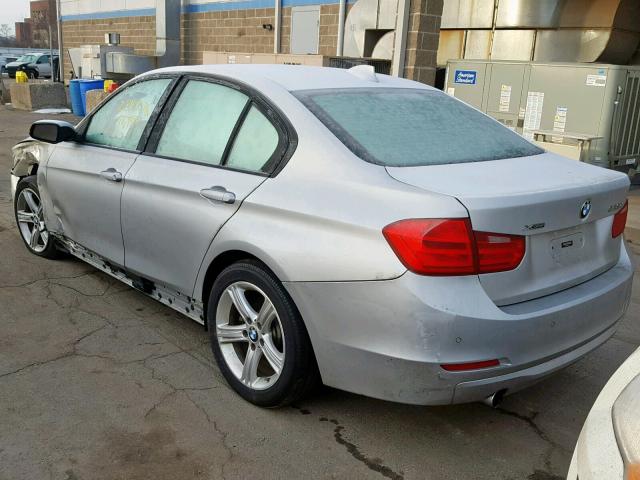 WBA3D5C52EKX97642 - 2014 BMW 328 D SILVER photo 3