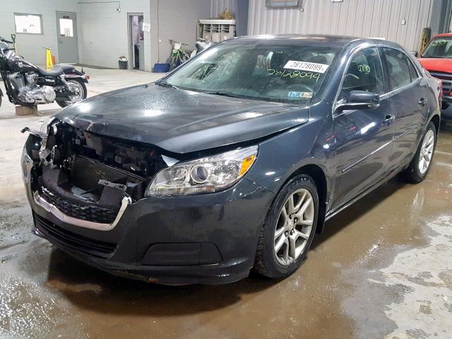 1G11C5SL9FF317077 - 2015 CHEVROLET MALIBU 1LT გრაფიტი ფოტო 2