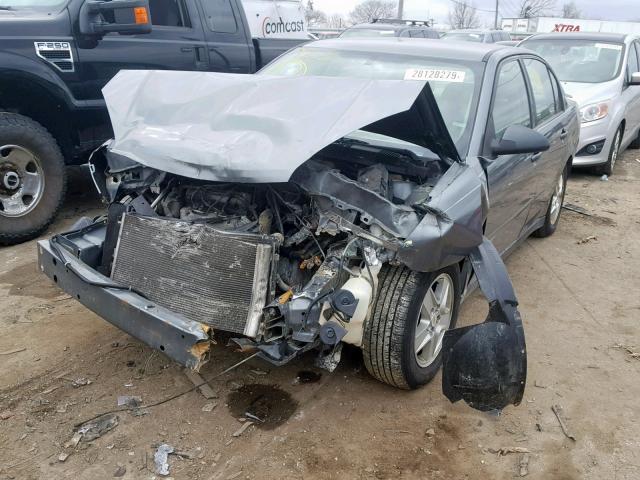 1G1ZT52815F334727 - 2005 CHEVROLET MALIBU LS GRAY photo 2