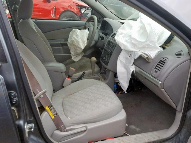 1G1ZT52815F334727 - 2005 CHEVROLET MALIBU LS GRAY photo 5