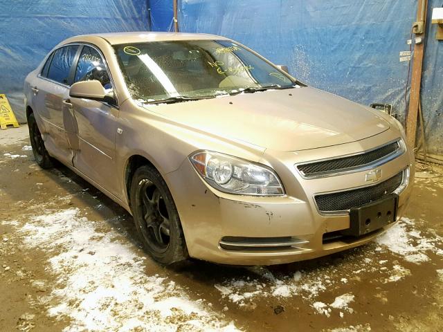 1G1ZH57B98F281897 - 2008 CHEVROLET MALIBU 1LT 金色 照片 1