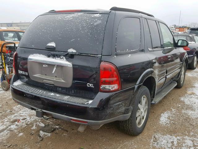 5GAET13P142243355 - 2004 BUICK RAINIER CX BLACK photo 4